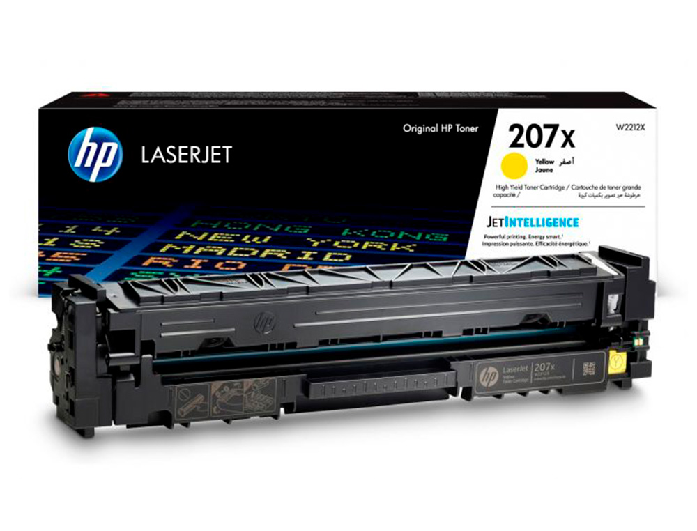 CARTOUCHE HP LASERJET 207X-W2212X  COULEUR JAUNE    2450 PAG