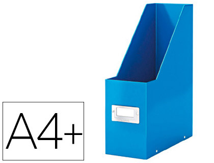 PORTE-REVUES LEITZ CLICK&STORE POLYPROPYLNE PLASTIFI PLIABLE 103X330X253MM PORTE-TIQUETTE COLORIS BLEU