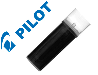 RECHARGE PILOT WBS-VS POUR MARQUEURS V BOARD MASTER TRAC 2MM ENCRE LIQUIDE BASE ALCOOL COULEURS VIVES NOIR