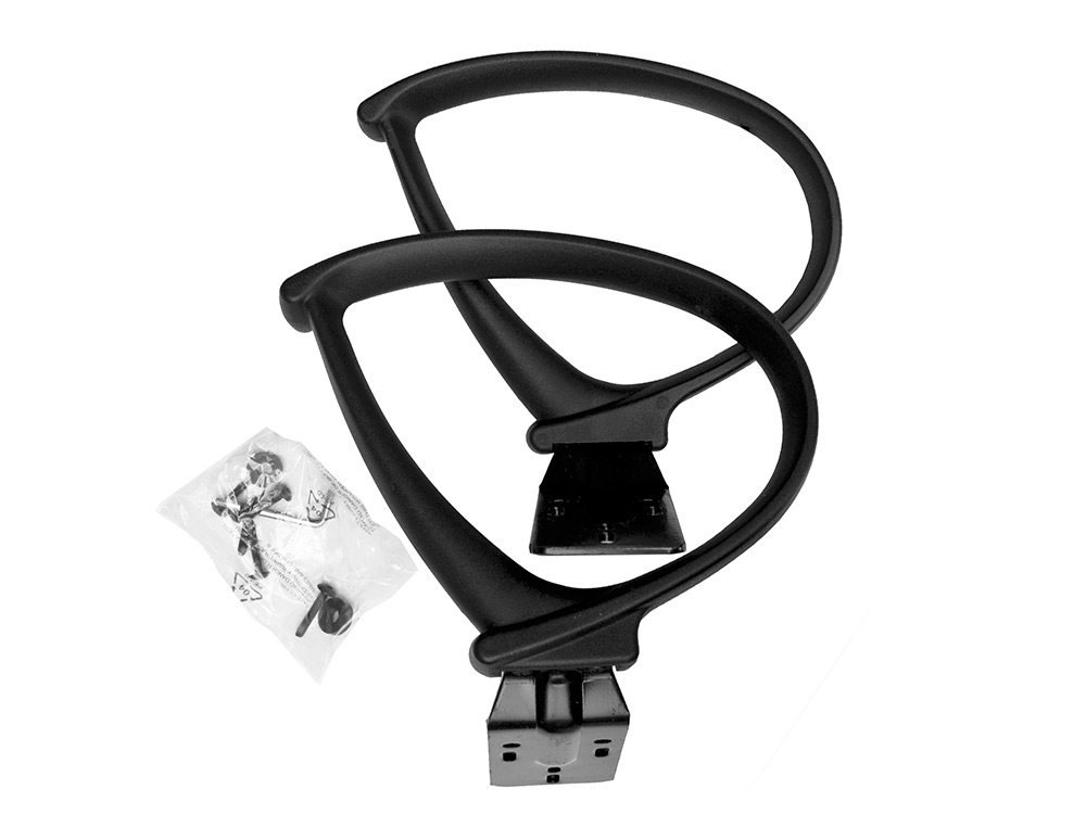ACCOUDOIRS FIXES MT INTERNATIONAL POUR SIEGE MT   401 LA PAIRE COLORIS NOIR