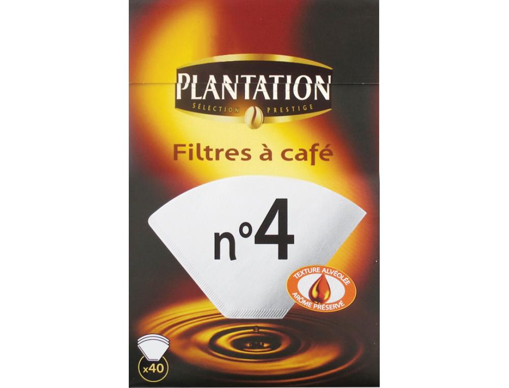 FILTRE A CAFE N 4 B/100 FILTRE  CAF PLANTATION N4